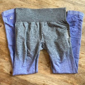 OG GYMSHARK OMBRE SEAMLESS INDIGO/BLACK